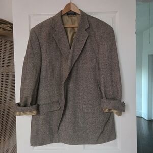 Vintage Silk Tweed Blazer